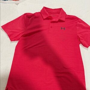 Under Armour Vivid Red Polo Shirt